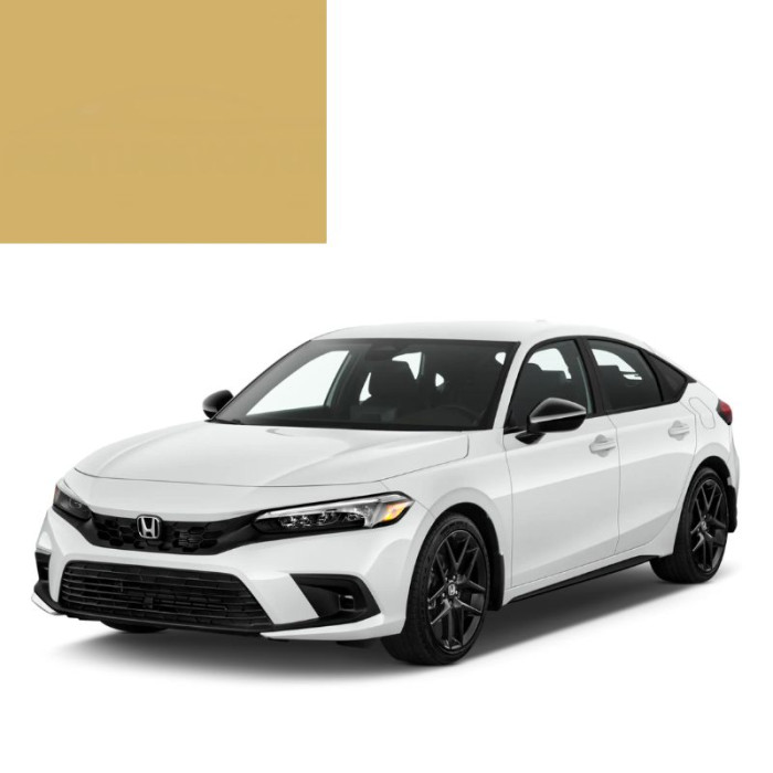 Фарба за кодом акрилова жовта Canary Yellow Y50 для автомобілів Honda