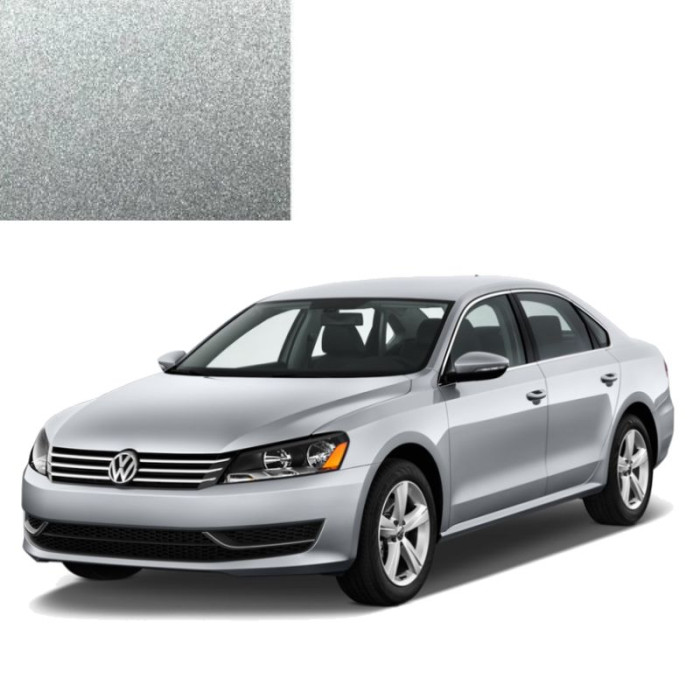 Фарба за кодом металік срібляста Reflexsilber LA7W для автомобілів Volkswagen