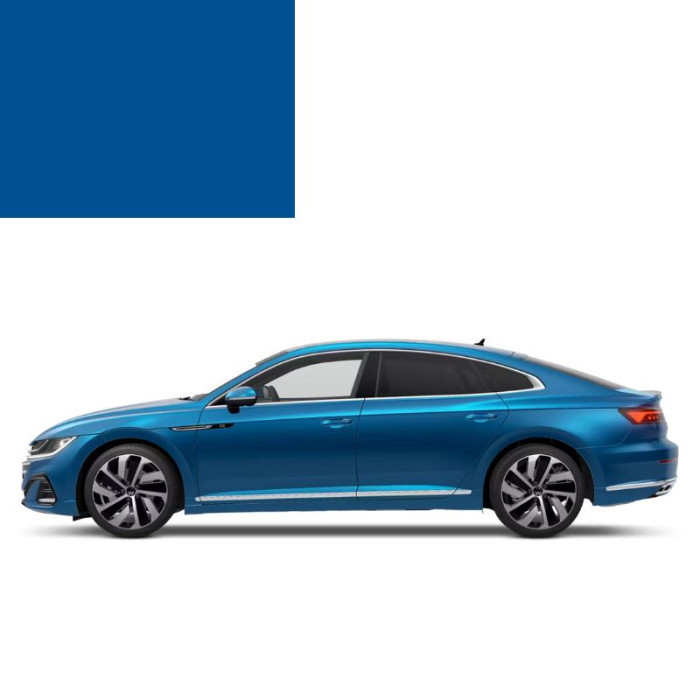 Фарба за кодом акрилова синя Summer Blue LA5F для автомобілів Volkswagen