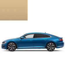 Фарба за кодом акрилова коричнева Hellbraun T5 для автомобілів Volkswagen