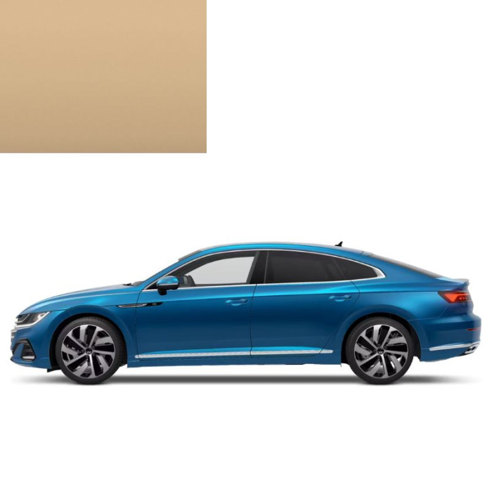 Фарба за кодом акрилова коричнева Hellbraun T5 для автомобілів Volkswagen