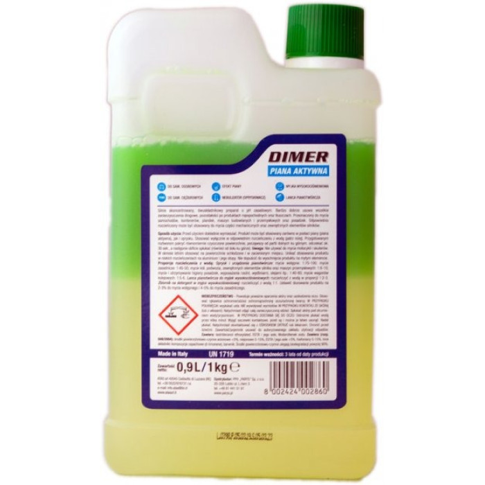 Шампунь активна піна ATAS PLAK/Dimer 0.9л/1кг