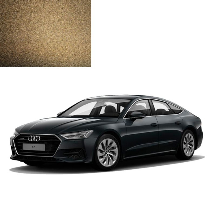 Фарба за кодом металік коричнева Caribou Brown 6M для автомобілів Audi