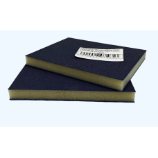 Абразивна губка Doubleflex SOFT PADS BLUE 123x98x13мм KOVAX SUPERFINE (блакитна)