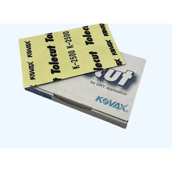 Абразивний лист жовтий 1/8 Kovax TOLEBLOCK K-2500