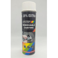 Краска с эффектом Жидкая резина белая 500 мл в баллончике MOTIP 04303