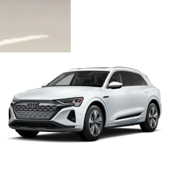 Фарба за кодом акрилова біла 025 ALPINWEISS для автомобілів Audi