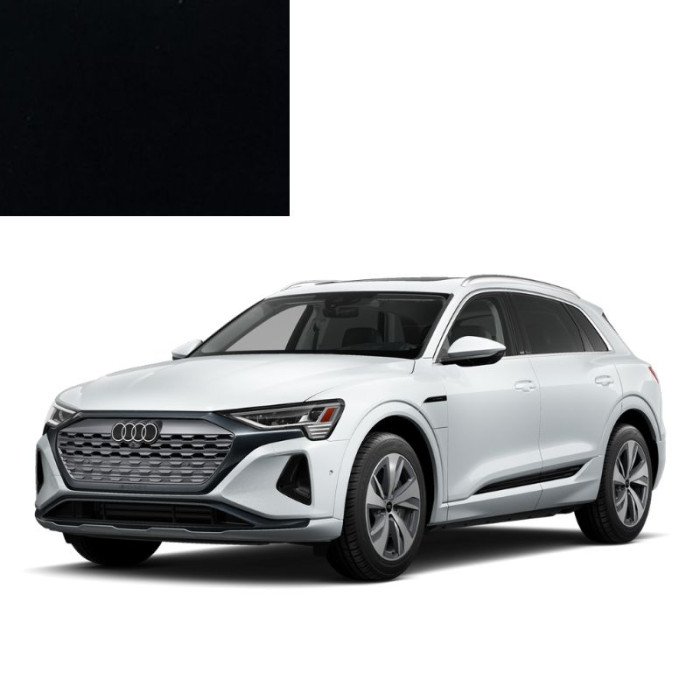 Фарба за кодом акрилова чорно-синя L52M SCHWARZBLAU, RAL 5004 для автомобілів Audi