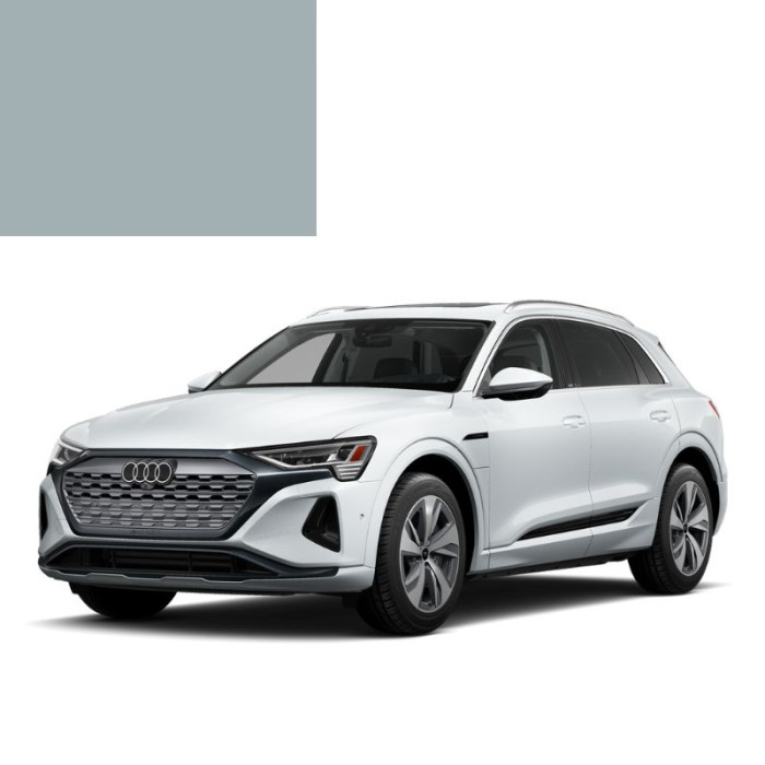 Фарба за кодом акрилова сіра L70M SILBERGRAU для автомобілів Audi