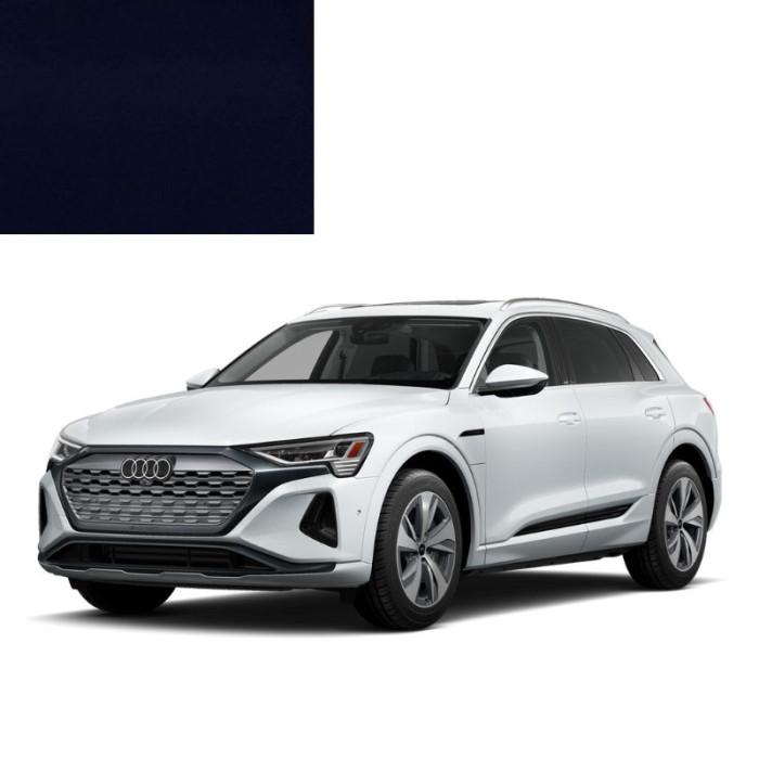 Фарба за кодом акрилова синя LA5E MARITIMBLAU для автомобілів Audi