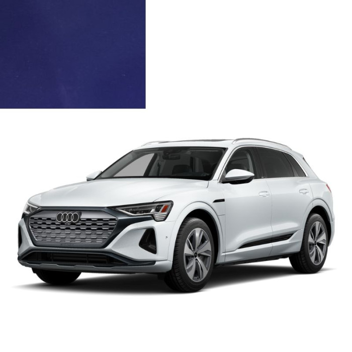 Фарба за кодом акрилова синя LD5D CHAGALLBLAU для автомобілів Audi