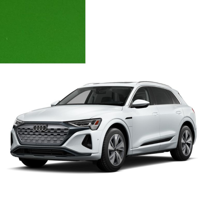 Фарба за кодом акрилова зелена LH6K GELBGRUEN, RAL 6018 для автомобілів Audi