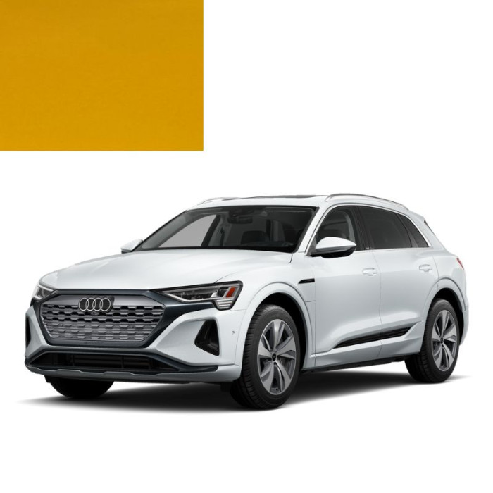 Фарба за кодом акрилова жовта LL1G CAYENNEGELB для автомобілів Audi