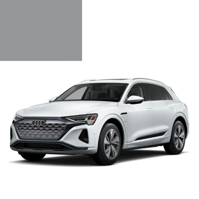 Фарба за кодом акрилова сіра LL7D POLARGRAU для автомобілів Audi