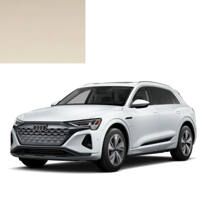 Фарба за кодом акрилова біла LR9A CAMPANELLA WHITE для автомобілів Audi