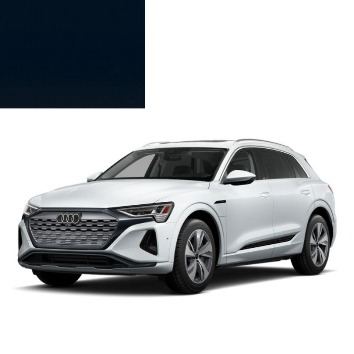 Фарба за кодом акрилова синя LY5D AZURITBLAU для автомобілів Audi