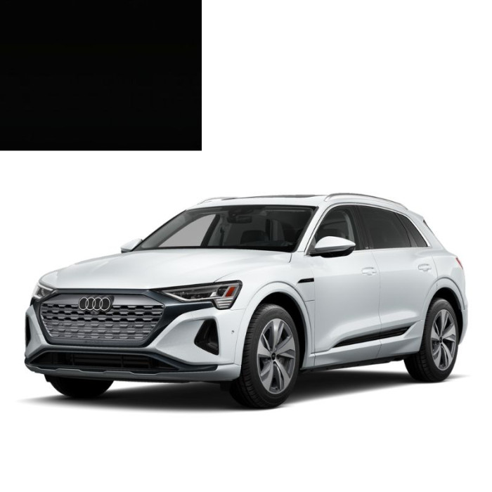 Фарба за кодом акрилова чорна LY9B BLACK для автомобілів Audi