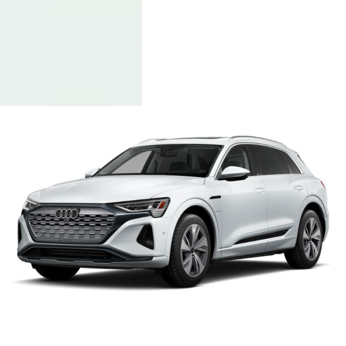 Фарба за кодом акрилова біла LY9F (B6) BRILLIANTWE для автомобілів Audi