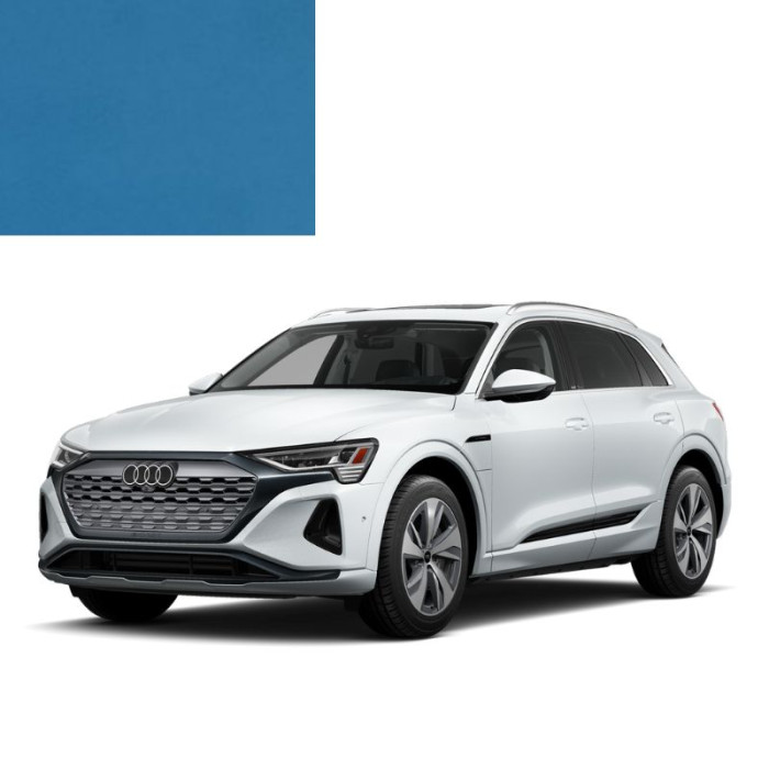 Фарба за кодом акрилова синя R512 LICHTBLAU для автомобілів Audi