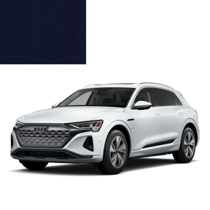 Фарба за кодом акрилова синя R522 NACHTBLAU для автомобілів Audi