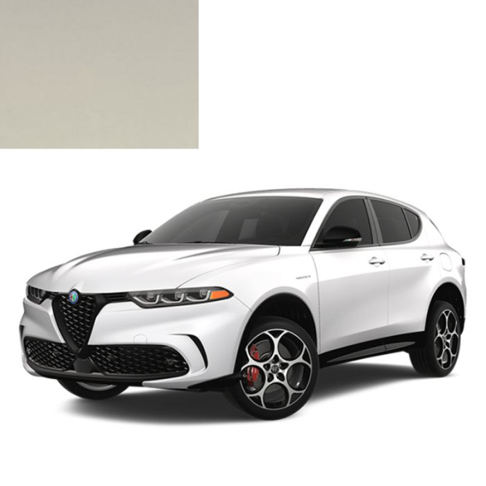 Фарба за кодом акрилова біла 201 (201A) BIANCO POL для автомобілів Alfa Romeo