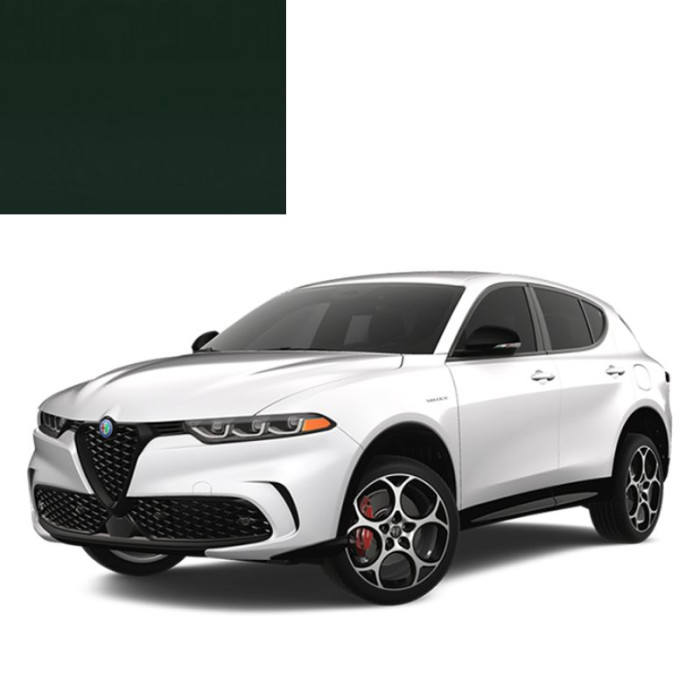Фарба за кодом акрилова зелена 306 VERDE INGLESE для автомобілів Alfa Romeo