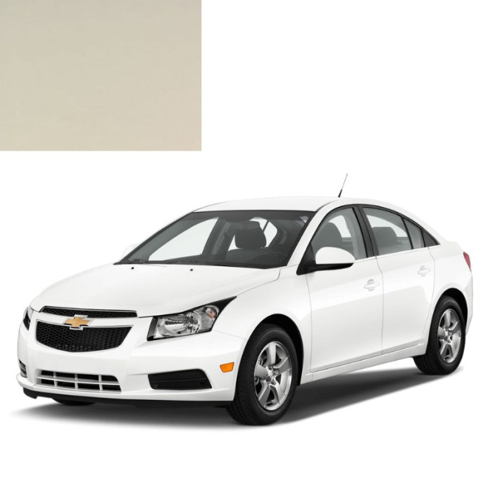 Фарба за кодом акрилова біла 11U IVORY для автомобілів Chevrolet