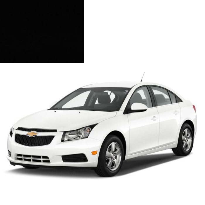 Фарба за кодом акрилова чорна 41U BLACK для автомобілів Chevrolet
