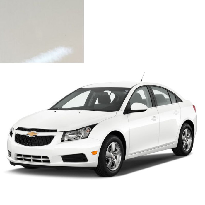 Фарба за кодом акрилова біла GAZ WHITE для автомобілів Chevrolet