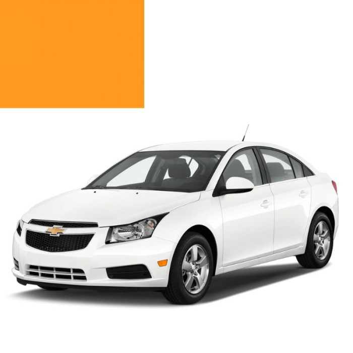 Фарба за кодом акрилова жовта 55L CAMEL YELLOW для автомобілів Chevrolet