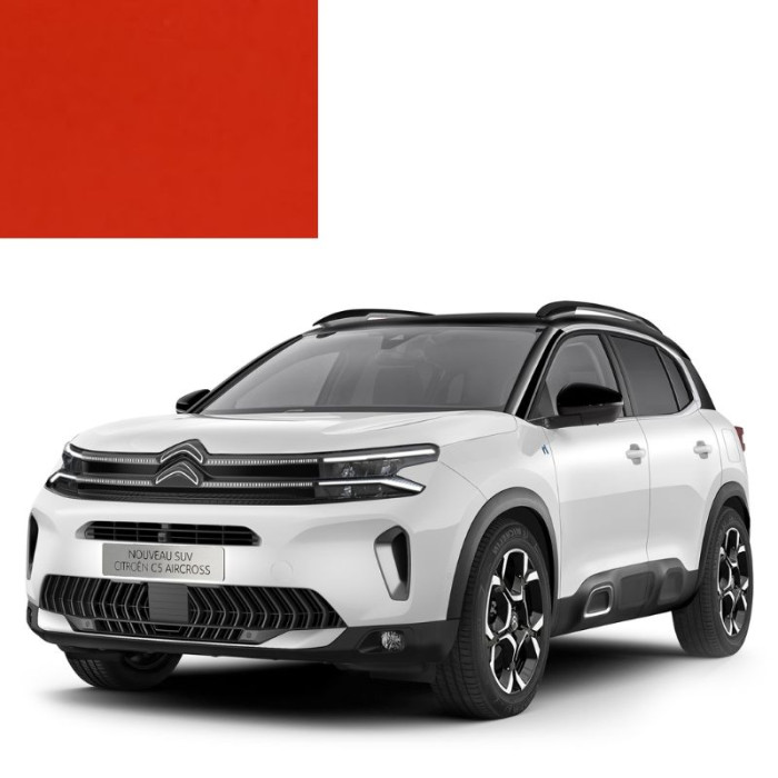 Фарба за кодом акрилова червона LQU AGRUME для автомобілів Citroen