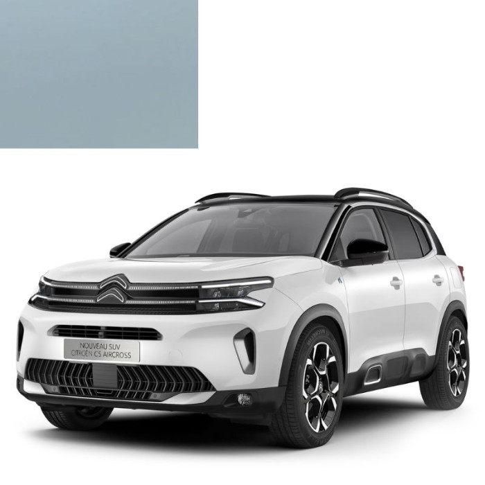 Фарба за кодом акрилова синя KGX BLEU BOTTICELLI для автомобілів Citroen