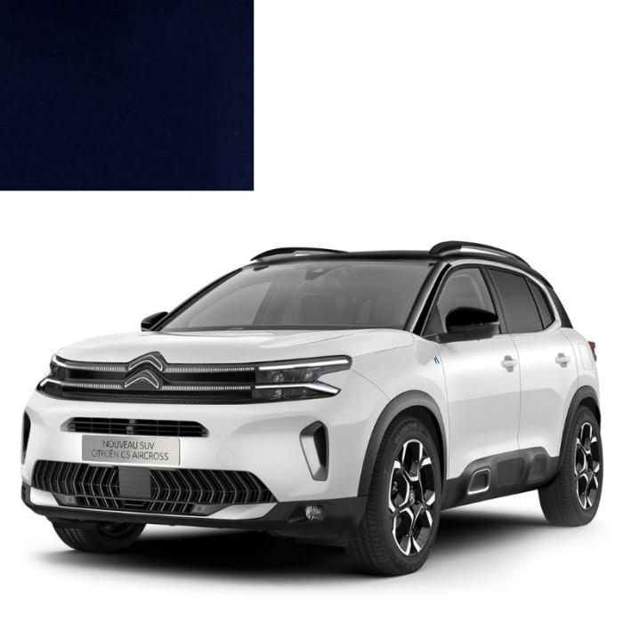 Фарба за кодом акрилова синя KNP DRAGOON BLUE для автомобілів Citroen