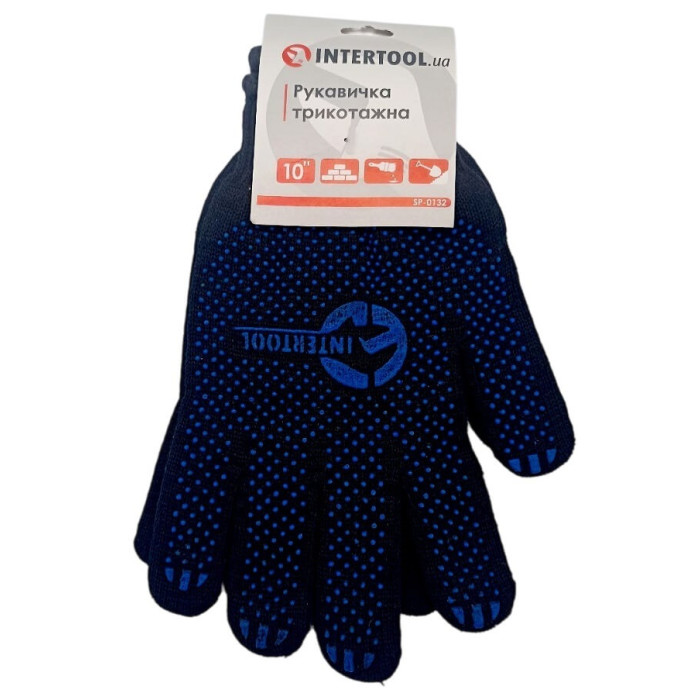 Рукавичка трикотажна, 70% бавовна, 30% поліестер, 9