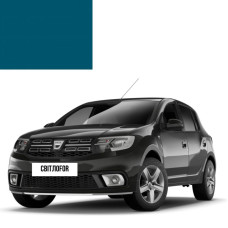 Фарба за кодом акрилова синя 501 ALBASTRU для автомобілів Dacia
