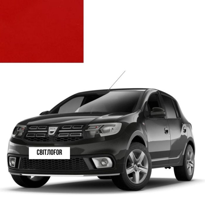 Фарба за кодом акрилова червона 727 ROUGE VIF для автомобілів Dacia