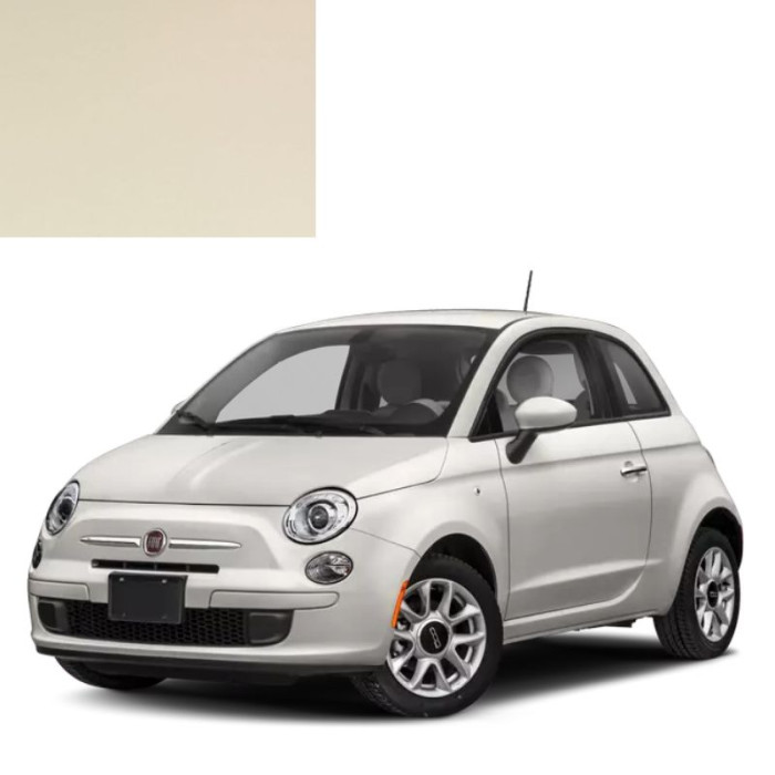 Фарба за кодом акрилова біла 201A BIANCO POLARE для автомобілів Fiat