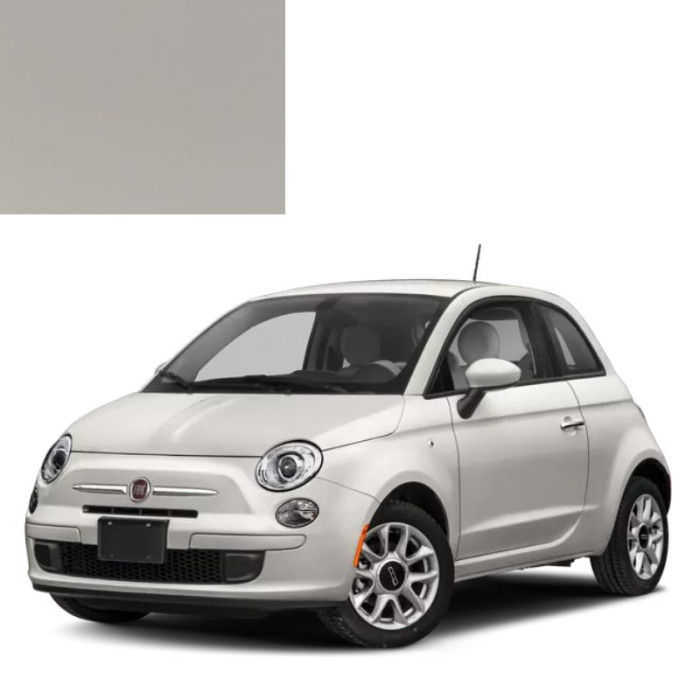 Фарба за кодом акрилова біла 296A BIANCO DIVINO для автомобілів Fiat