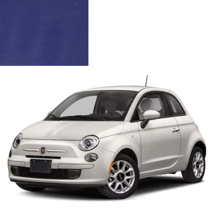 Фарба за кодом акрилова синя 451A BLU CAPRI для автомобілів Fiat