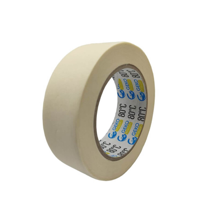 Малярна стрічка GEKO бежева 80*C 36мм*50м