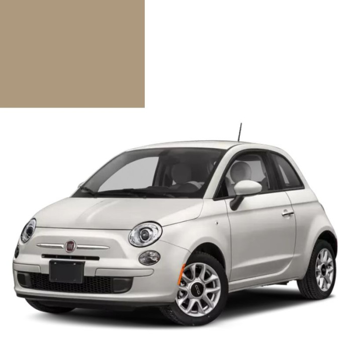 Фарба за кодом акрилова бежева 532 BEIGE CHIARO для автомобілів Fiat