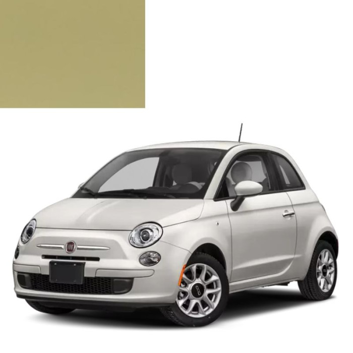 Фарба за кодом акрилова жовта 541A GIALLO CORIANDOLO для автомобілів Fiat