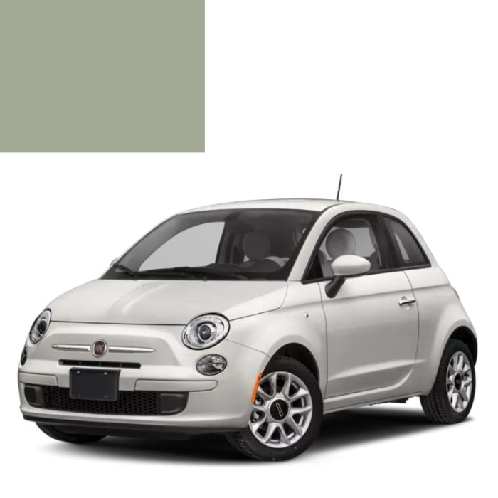 Фарба за кодом акрилова сіра 626 GRIGIO OSLO для автомобілів Fiat