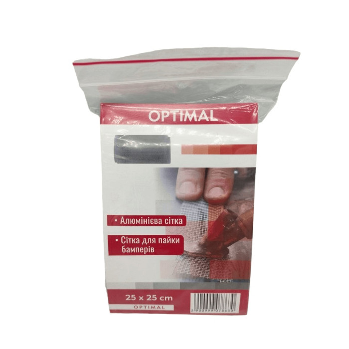 Сітка алюмінієва для паяння бамперів нержавіюча сталь OPTIMAL (1*0,25) 25*25см