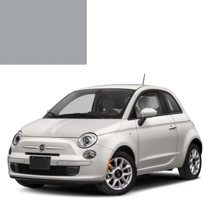 Фарба за кодом акрилова сіра 676A GRIGIO CENERE для автомобілів Fiat