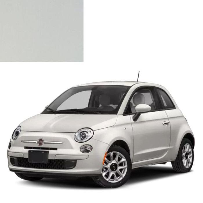 Фарба за кодом акрилова біла PW7 BIANCO PASTELLO для автомобілів Fiat