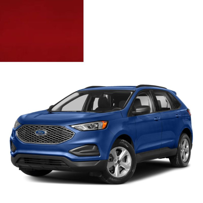 Фарба за кодом акрилова червона AJ4 RED для автомобілів Ford