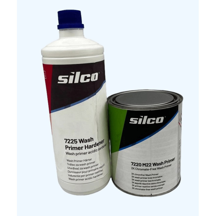 Грунт антикорозійний Wash Primer Silco 1л + відп. 1л