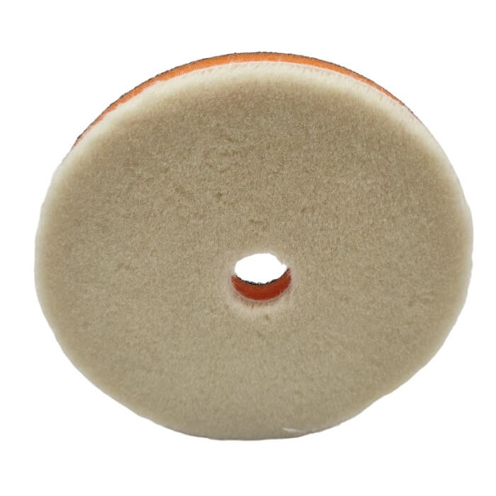 Полірувальне коло ZviZZer Detail Pad Thermo Velour Wool Pad 130/15/130мм (беж)