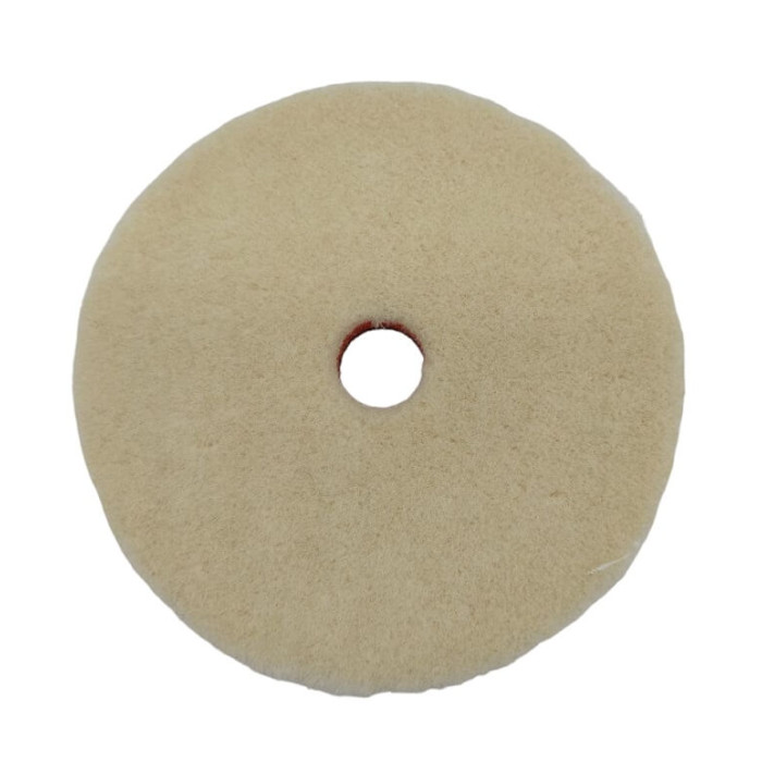 Полірувальне коло ZviZZer Detail Pad Thermo Velour Wool Pad 130/15/130мм (беж)